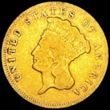 1878 $3 Gold Dollar NICELY CIRCULATED