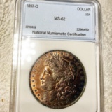 1897-O Morgan Silver Dollar NNC - MS62