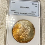 1896 Morgan Silver Dollar NNC - MS 65 DMPL