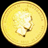2014 $15 Australia Gold Coin GEM PR 1/10Oz