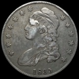 1835 Capped Bust Half Dollar LIGHTLY CIRCULATED