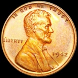 1942 Lincoln Wheat Penny GEM PROOF
