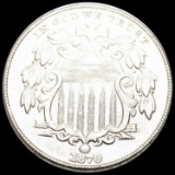 1870 Shield Nickel UNCIRCULATED