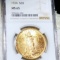 1924 $20 Gold Double Eagle NGC - MS65