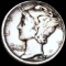 1921-D Mercury Silver Dime NICELY CIRCULATED