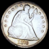 1872 Seated Liberty  Dollar LIGHTLY CIRCULATED
