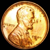 1909-S V.D.B. Lincoln Wheat Penny UNC RED
