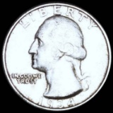 1934-D Washington Silver Quarter CLOSELY UNC