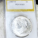 1887-O Morgan Silver Dollar PGA - MS63