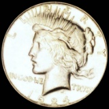 1924-S Silver Peace Dollar CLOSELY UNC