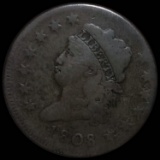 1808 Classic Head Large Cent NICELY CIRCULATED