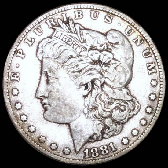 1881-CC Morgan Silver Dollar LIGHTLY CIRCULATED