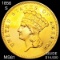 1856-S Three Dollar Gold Piece UNCIRCULATED