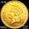 1878 Rare Gold Dollar GEM BU