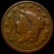 1827 Braided Hair Large Cent NICELY CIRCULATED