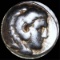 Roman Empire Silver Denarius ABOUT UNC