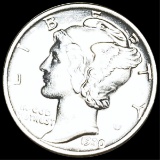 1930-S Mercury Silver Dime UNCIRCULATED