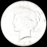 1925-S Silver Peace Dollar CLOSELY UNC