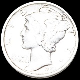 1925-S Mercury Silver Dime CLOSELY UNC