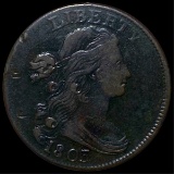 1803 Draped Bust Cent XF