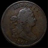1805 Draped Bust Half Cent LIGHTLY CIRCULATED