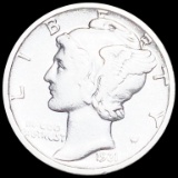 1931-D Mercury Silver Dime NEARLY UNC