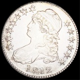 1812 Capped Bust Half Dollar ABOUT UNC