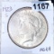 1923-S Peace Silver Dollar UNCIRCULATED
