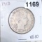 1913 Barber Silver Half Dollar Nicely Circulated