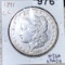 1891-CC Morgan Silver Dollar HIGH GRADE