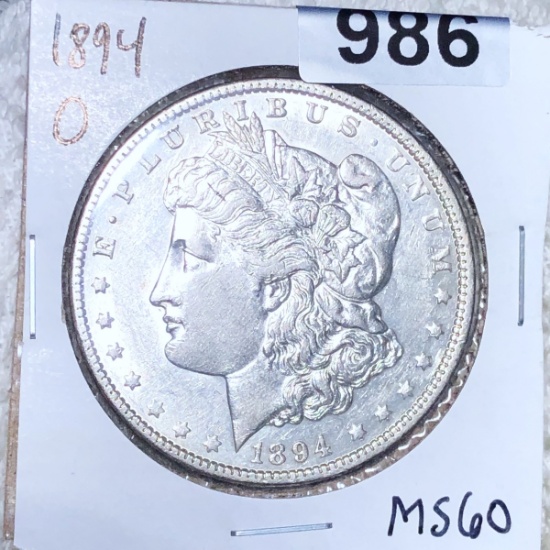 1894-O Morgan Silver Dollar UNCIRCULATED