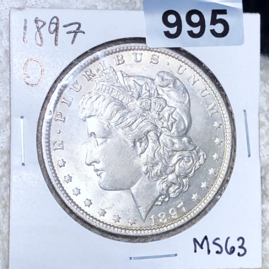 1897-O Morgan Silver Dollar UNCIRCULATED