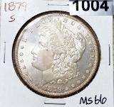 1879-S Morgan Silver Dollar SUPERB GEM BU