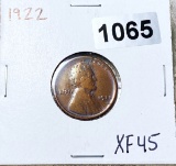 1922 NO D Lincoln Wheat Cent LIGHTLY CIRCULATED