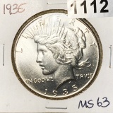 1935 Peace Silver Dollar UNCIRCULATED