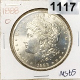1888-O Morgan SIlver Dollar GEM BU