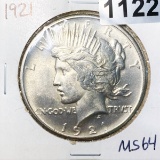 1921 Peace Silver Dollar UNCIRCULATED High Relief