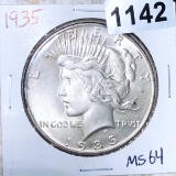 1935 Peace Silver Dollar UNCIRCULATED