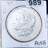 1895-O Morgan Silver Dollar CHOICE AU