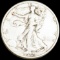 1933-S Walking Half Dollar LIGHT CIRC