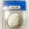 1878 8TF Morgan Silver Dollar ANACS - AU58 VAM-12