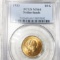 1933 Netherlands Gold 10 Gulden PCGS - MS64