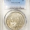 1922-S Silver Peace Dollar PCGS - AU58