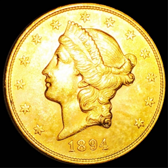 1894-S $20 Gold Double Eagle UNCIRCULATED