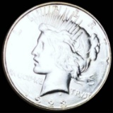 1923 Silver Peace Dollar CLOSELY UNC