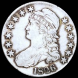 1826 Capped Bust Half Dollar LIGHT CIRC