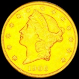 1906-D $20 Gold Double Eagle UNCIRCULATED