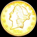 1904 $20 Gold Double Eagle UNCIRCULATED