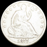 1877-S Seated Half Dollar LIGHT CIRC