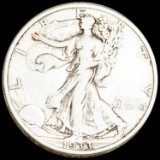 1933-S Walking Half Dollar LIGHT CIRC